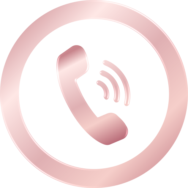 Rose Gold Phone Icon